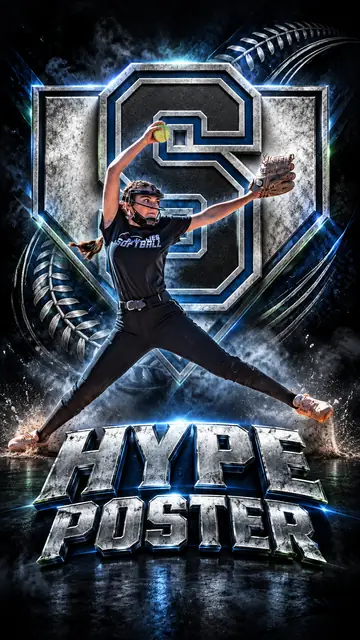 Hype Poster layout example