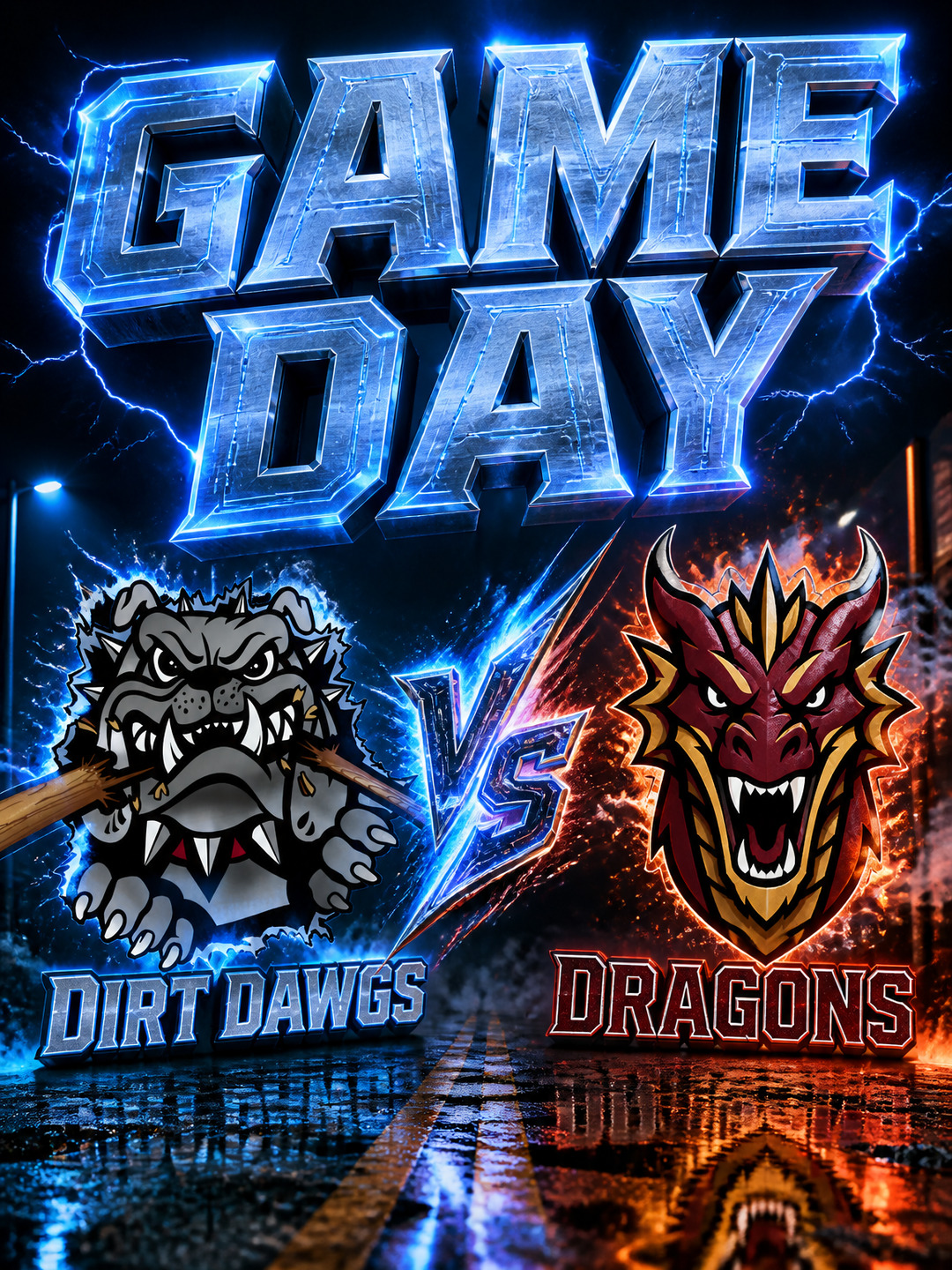 Game Day example graphic
