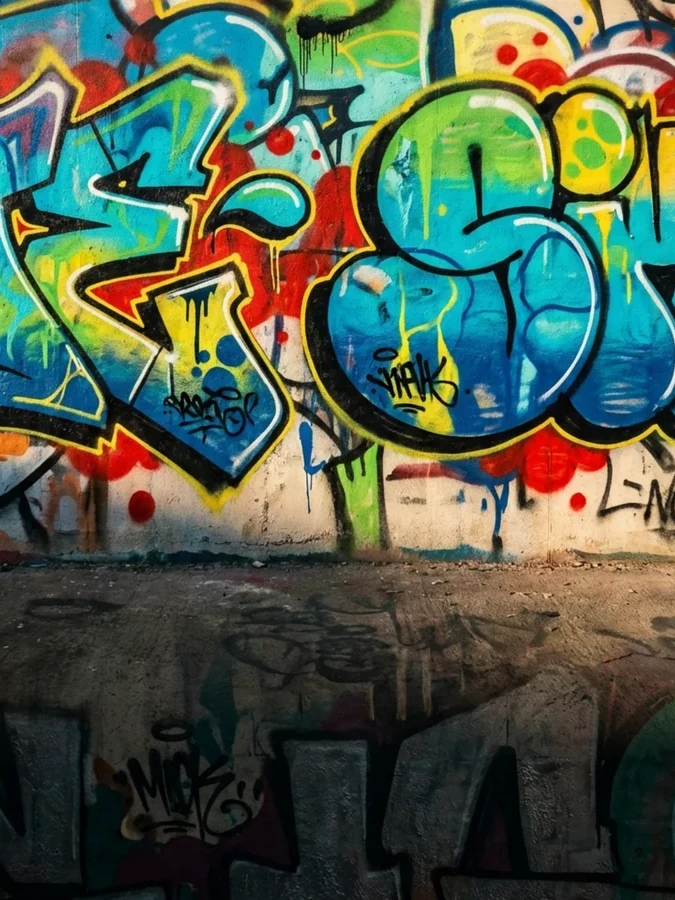 Graffiti Wall style example